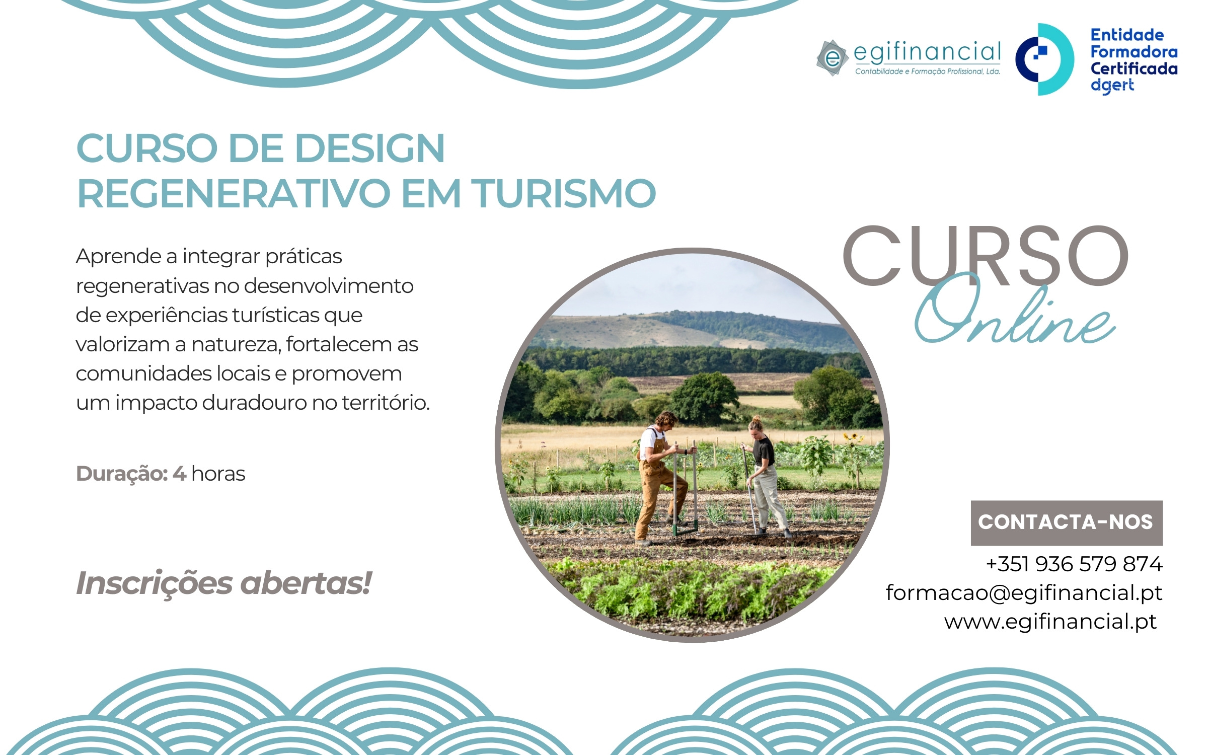 Curso de Design Regenerativo em Turismo